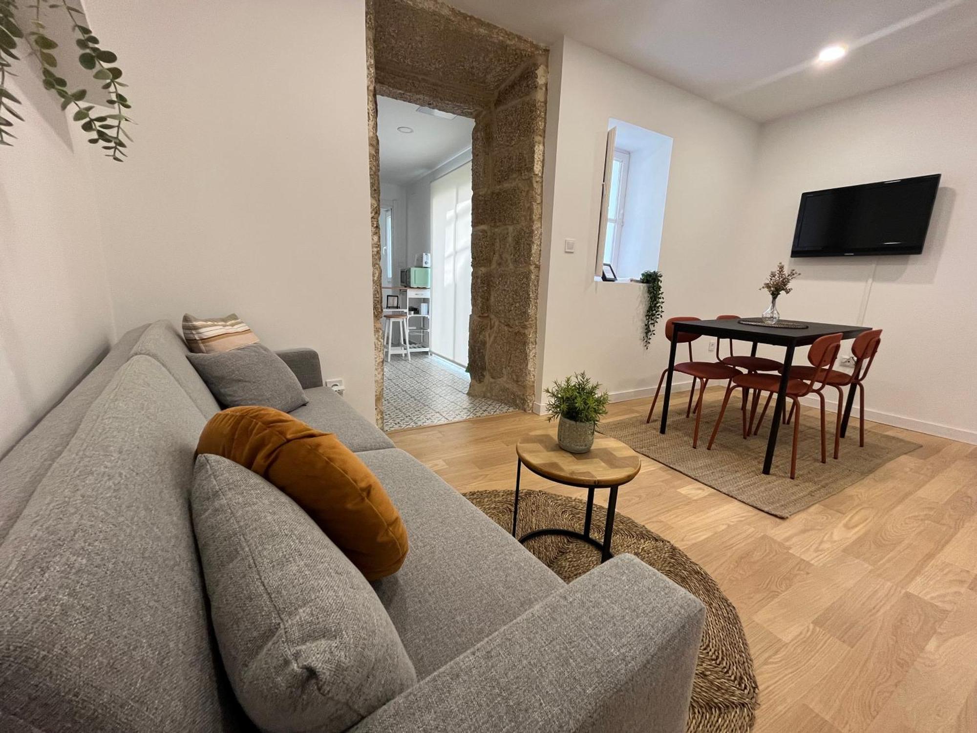 Fogar Maio - Apartamento En Casco Historico أورينس المظهر الخارجي الصورة